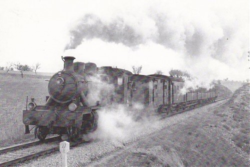 La 140-2027 a 2 kms. de GORAFE en 1966