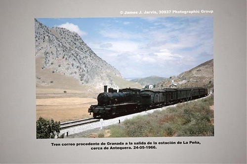 Correo de Granada tras pasar por La Pea el 24.05.1966