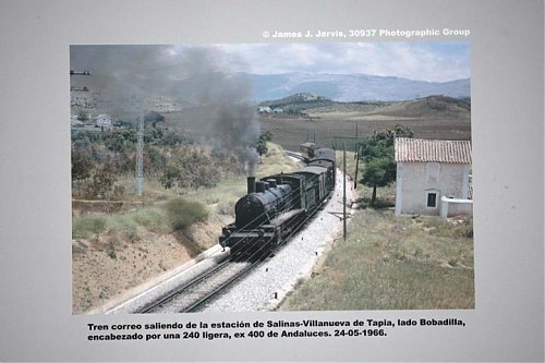 Correo de Algeciras sale de Salinas-Villanueva de Tapia el 24.05.1966