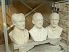 2688 Bustos de Personajes Hebreos: Ben-Gurion, Truman y Balfour