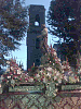 Sagrado Corazón frente Torre Antiguo Templo 01